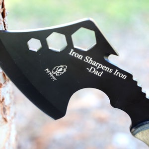 Personalized Throwing Axe, Groomsmen Gift, Groomsmen Proposal, Personalized Gift for Men, Hatchet, Gift for Boyfriend,Gift for Him,Groomsman image 5