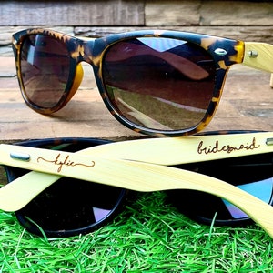 Bachelorette Sunglasses Personalized, Bridesmaid Sunglasses Set, Bachelorette Party Sunglasses, Sunglasses for Bachelorette, Bridesmaid Gift