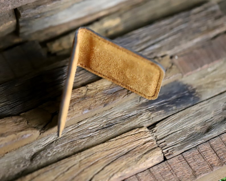 Personalized Leather Money Clip Leather Money Clip Etsy