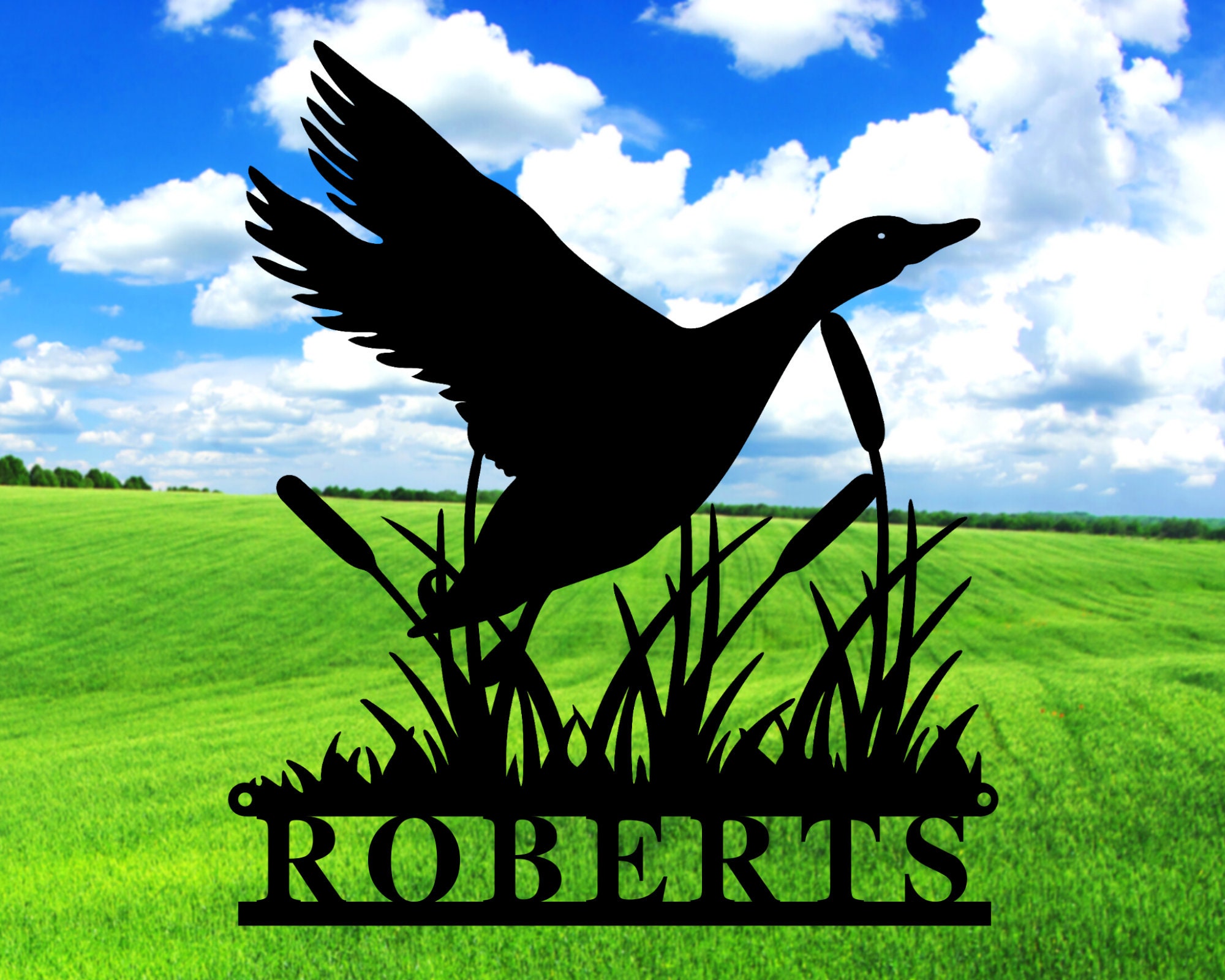 Personalized Duck Sign Duck Hunting Sign Duck Hunter Gift Etsy UK