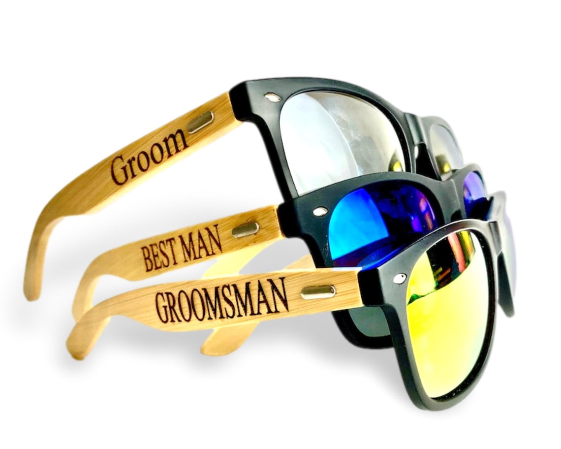 Groomsmen Sunglasses Groomsmen Proposal Groomsmen Gift Etsy