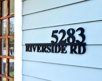 Metal Address Sign for House, Address Sign Metal, Address Metal Sign