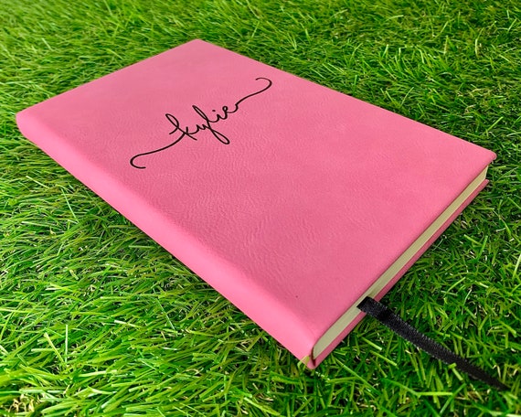 Leatherette Journal Journals for Women Personalized Leather 