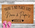 Nana and Papa's House Doormat, Grandparents Doormat, Gift for Grandparents, Nana Papa Gift, Personalized Doormat, Grandparents Gift Ideas