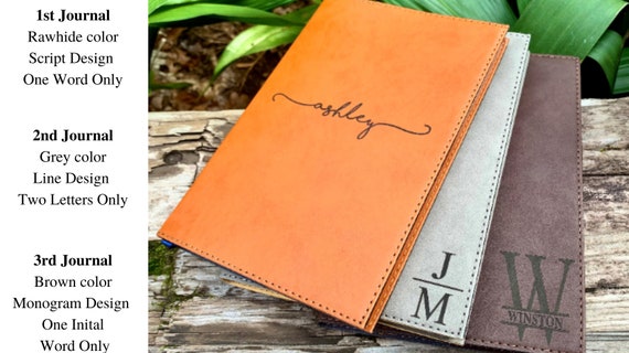Artisan Handcrafted Leather Journal / Notebook for Women & Men