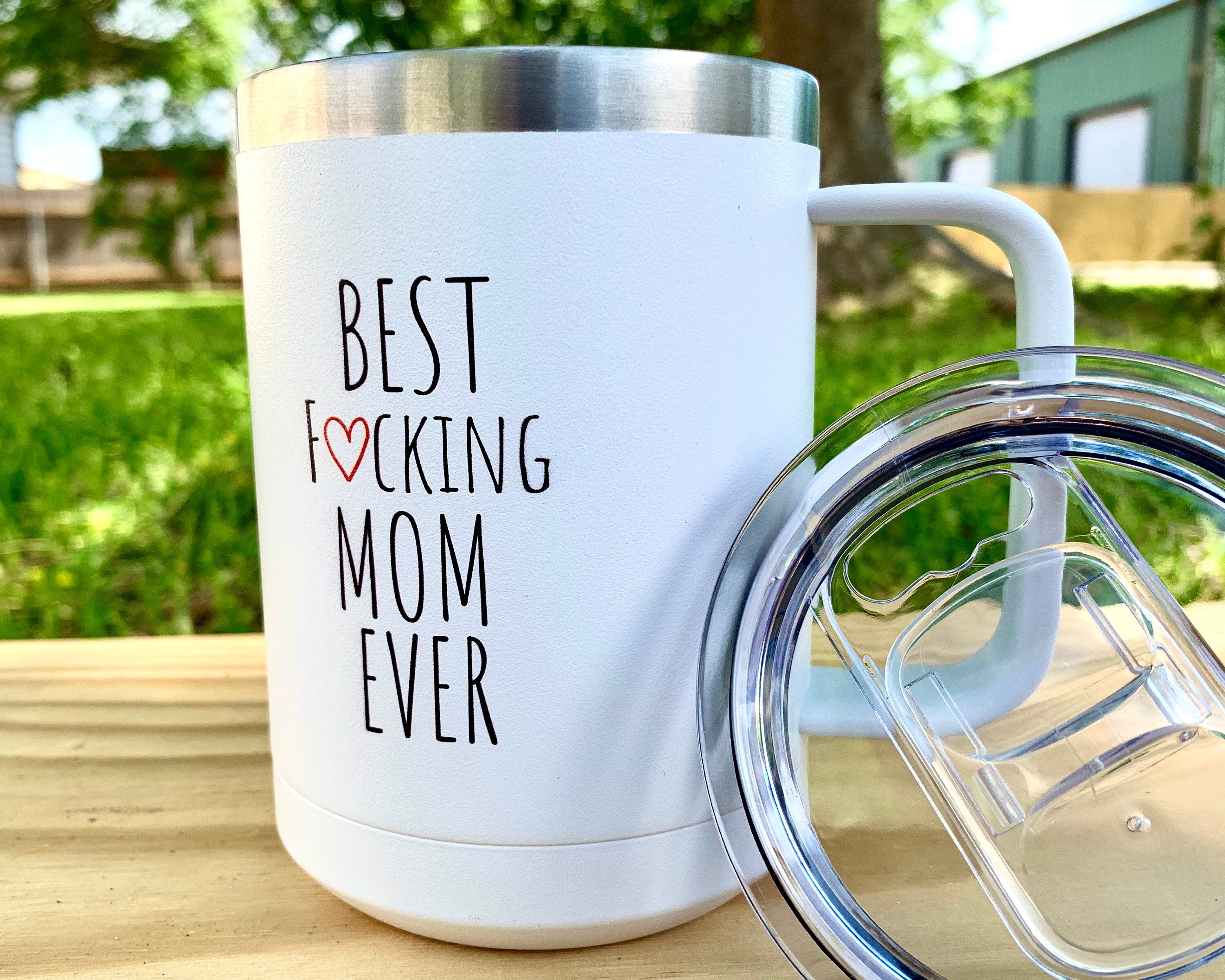 Best Mom Ever Mugs Metal Insulated Coffee Mug Custom Travel 