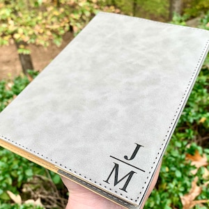 Personalized Leather Journal, Personalized Notebook, Leatherette Journal, Engraved Leather Journal, Journal Personalized, Journal with Name image 3