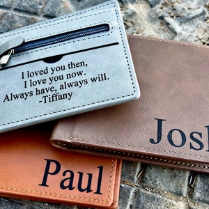 Personalized Wallets for Men, Personalized Wallet, Personalized Wallet Men, Engraved Wallet, Wallet Personalized, Wallet,Mens Wallet for Him