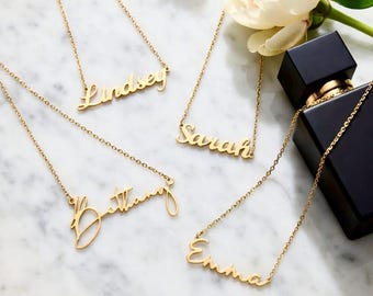 Personalized Name Necklace, Birthday Gift for Her, Custom Name Necklace, Girlfriend Gifts, Personalized Jewelry for Her, Gift for Daughter