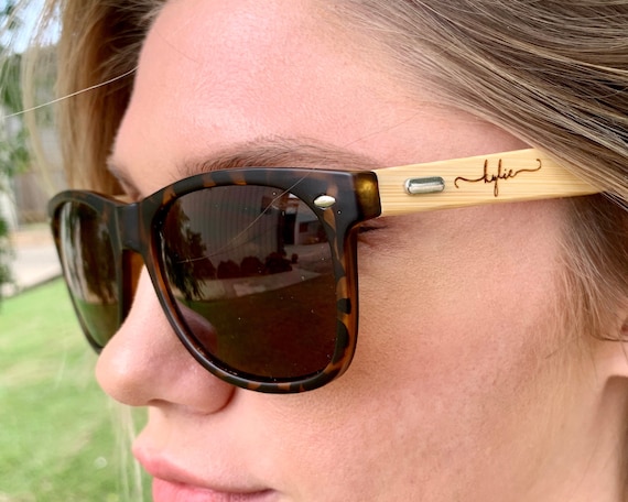 Personalized Womens Sunglasses, Engraved Sunglasses Woman, Sun