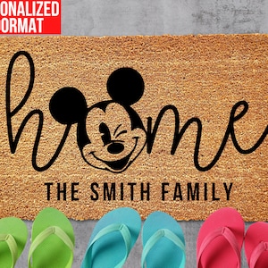 Welcome Home Doormat (pre-order) – Mouse Marketplace