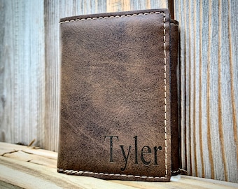 Personalized Leather Wallet, Personalized Wallet, Personalized Mens Wallet, Personalized Wallet for Men, Leather Wallet, Mens Leather Wallet