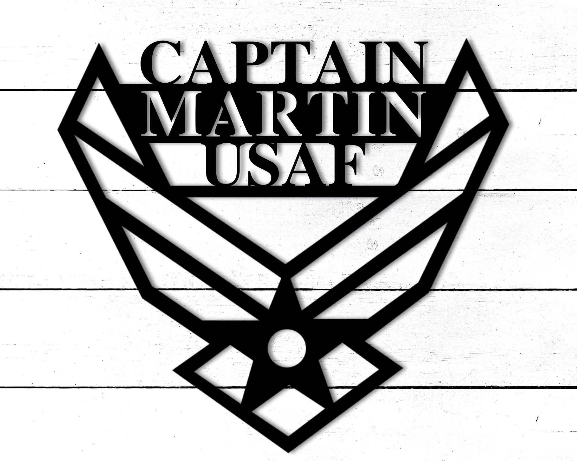 usaf logo black