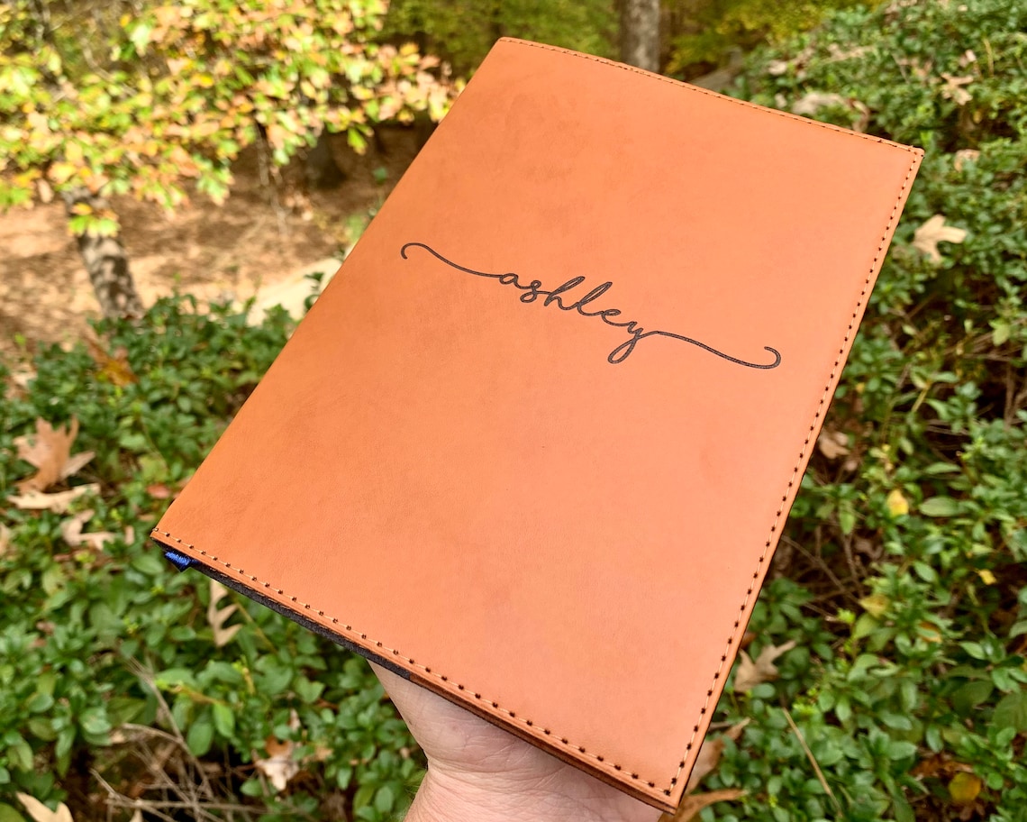 Engraved Leather Journal Journal Personalized Leather Etsy