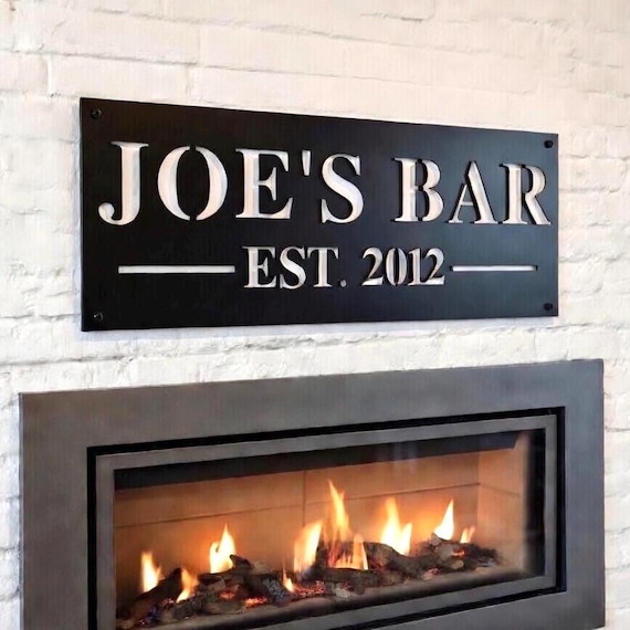 Custom Metal Sign Business Sign Outdoor Metal Signs Personalized