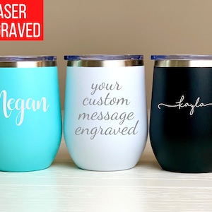 Custom Wine Tumbler - Stainless Steel Tumbler — Wine by Design