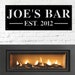 Custom Metal Sign for Business Sign for Bar Sign Personalized Outdoor Bar Signs for Home Bar Outdoor Kitchen Sign Metal Sign for Pool Patio 