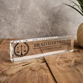 Lawyer Desk Name Plate, Clear JD Judge Nameplate, Lawyer Appreciation Gift, Juris Doctor Judge Law School Graduation Gift, Attorney Gifts