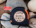 Tape Measure Personalized Wedding Gift for Him, Valentines Day, Anniversary Gift, Valentines Gift for Boyfriend Christmas Gift for Husband