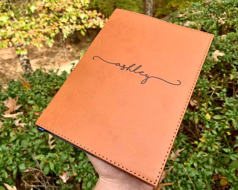 Personalized Leather Journal, Personalized Notebook, Leatherette Journal, Engraved Leather Journal, Journal Personalized, Journal with Name image 4