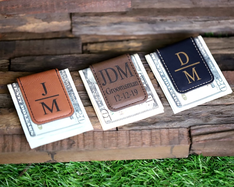 Personalized Money Clip Custom Money Clips Engraved Money Etsy
