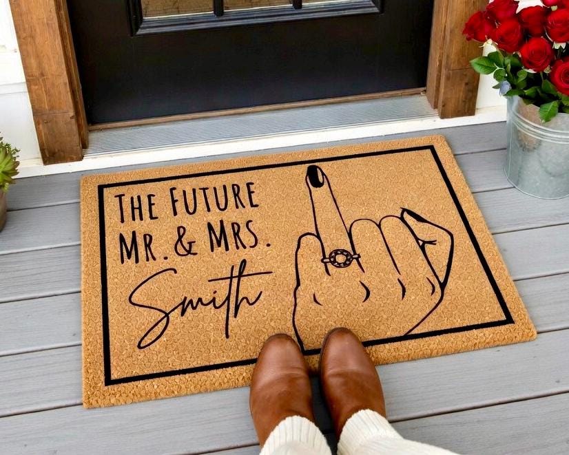 Mr And Mrs Doormat