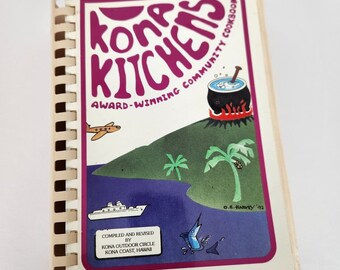 Kona Kitchens Award-Winning Community Cookbook 1992 Big Island Hawaii Recipe