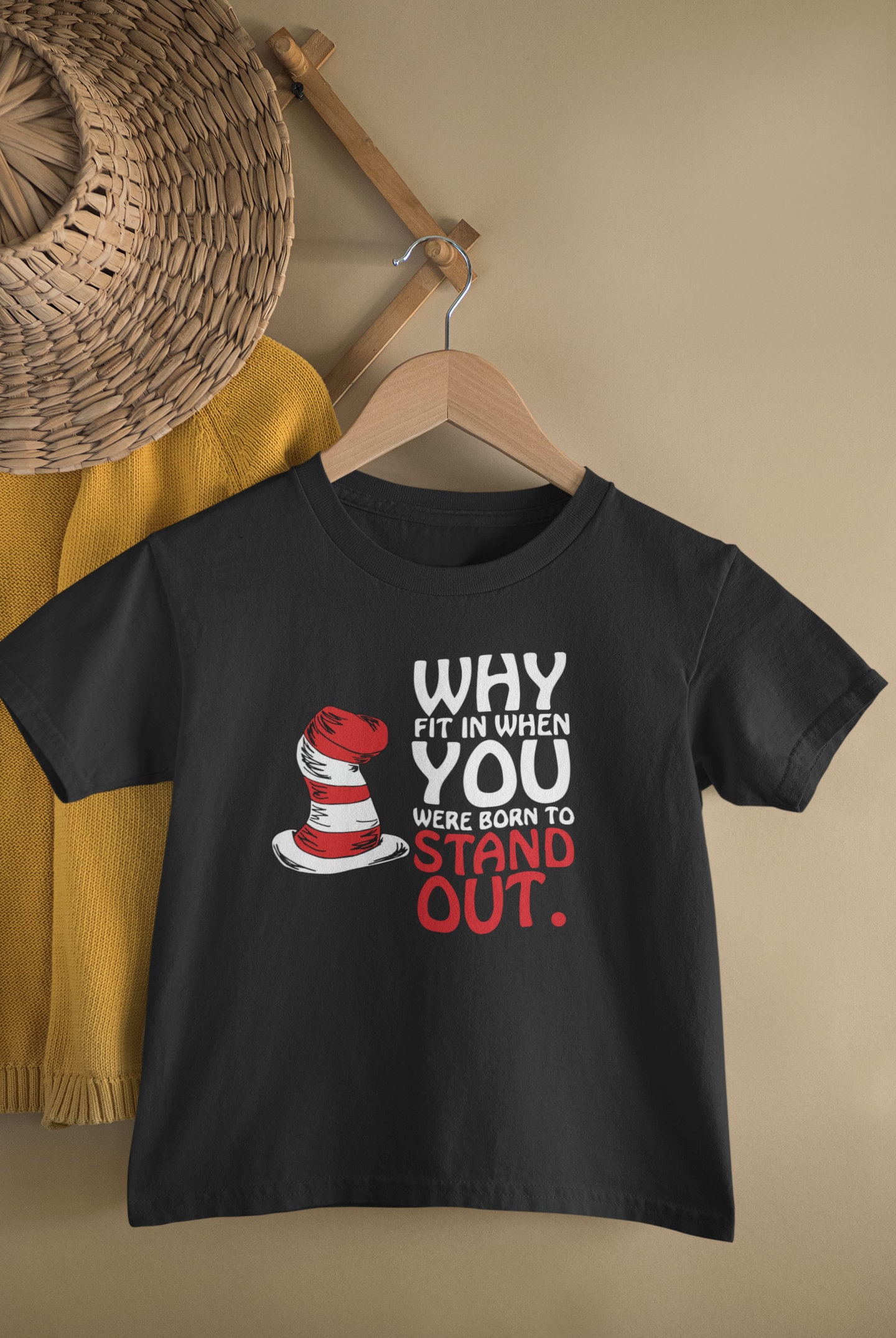 Born to Stand Out Shirt Dr Seuss - Etsy 