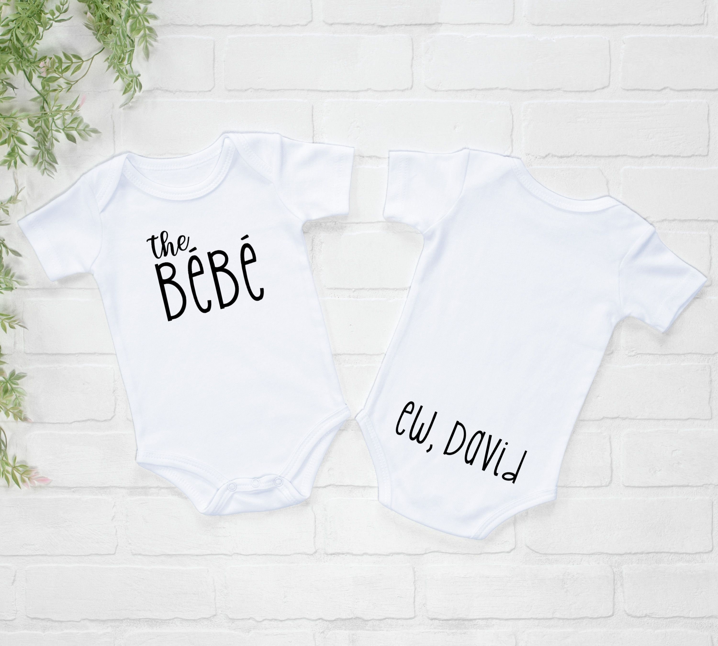 The Bebe Onesie | Ew David Onesie| Schitts Creek Inspired Onesie| Bab…