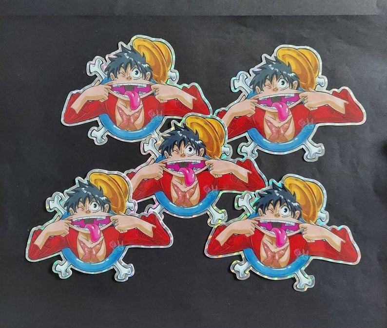 One Piece Straw Hat Pirate Set STICKER Version Etsy