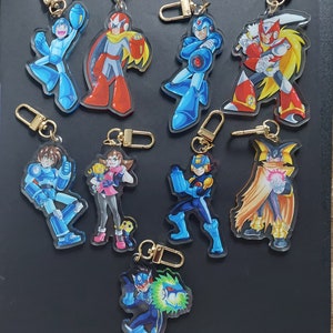 Megaman Keychains