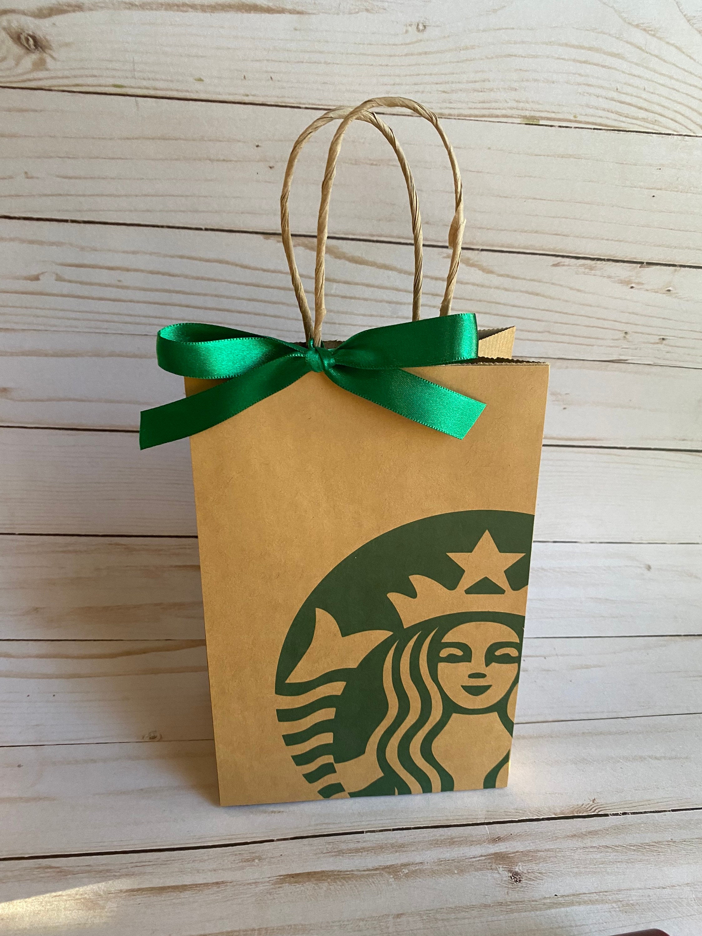 Set of 12 Starbucks Coffee Birthday Party Favor Bags Goodies