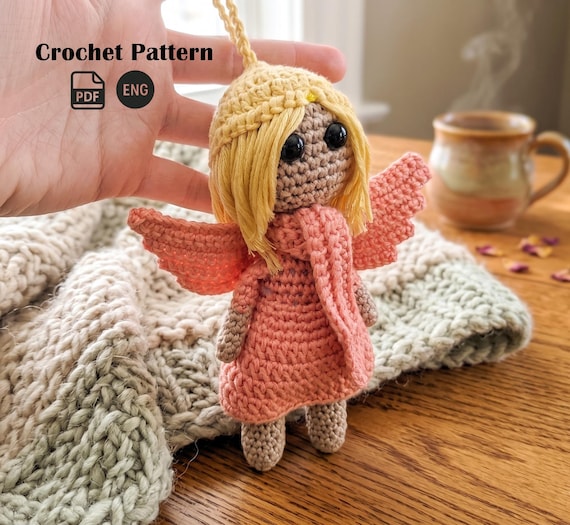 angel wings dress crochet pattern PDF, Amigurumi Small Doll Keychain Pink Scarf, Angel Ornament Tutorial Baby crochet pinafore Blue And White Gingham Backless Halter Maxi Dress Made To Order Sizes:AU M/10
