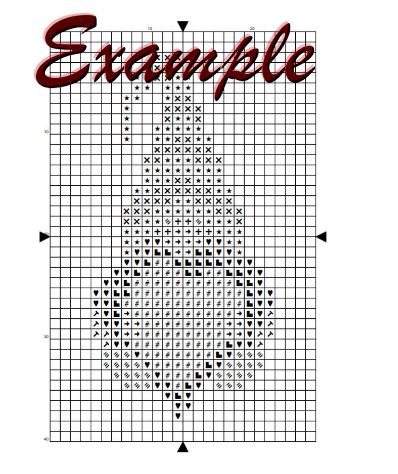 Gnome cross stitch pattern, modern counted cross stitch chart, fantasy cross stitch, Christmas embroidery, cute cross stitch, instant PDF image 8