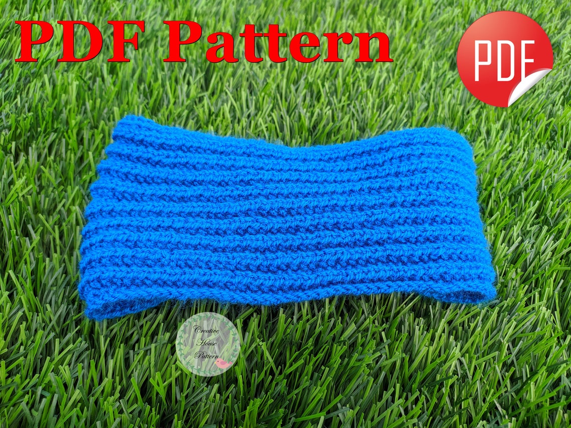 Headband Knitting Pattern Modern Knitting Patterns Knit Etsy