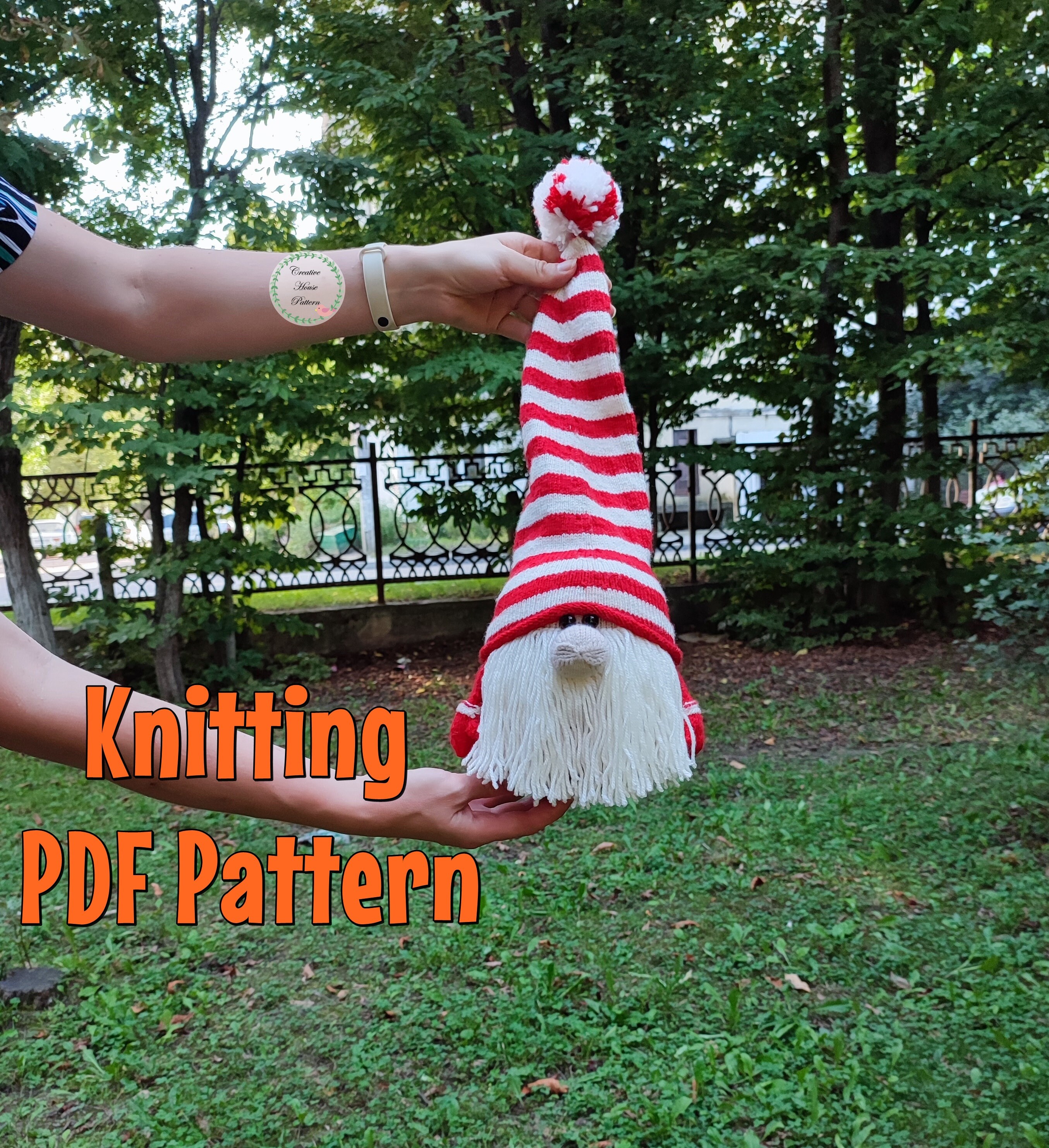Gnome Knitting Pattern Knit Toy Christmas Gift Ideas Etsy UK