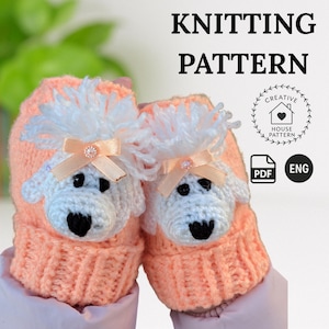 Fingerless gloves knitting pattern PDF English, Kids mittens knitting pattern, Knit mitten, Fingerless mitts pattern, fingerless gloves