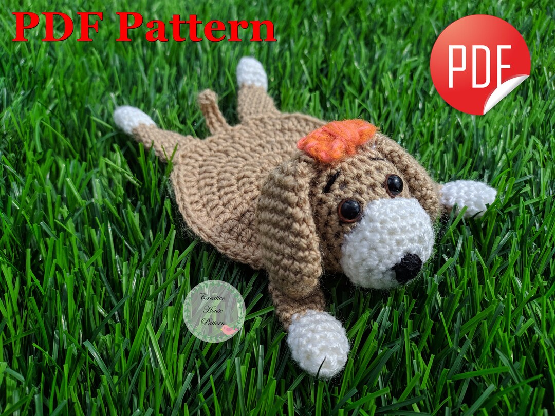 Dog Crochet Pattern, Coaster Crochet Pattern, Decor Coaster Crochet