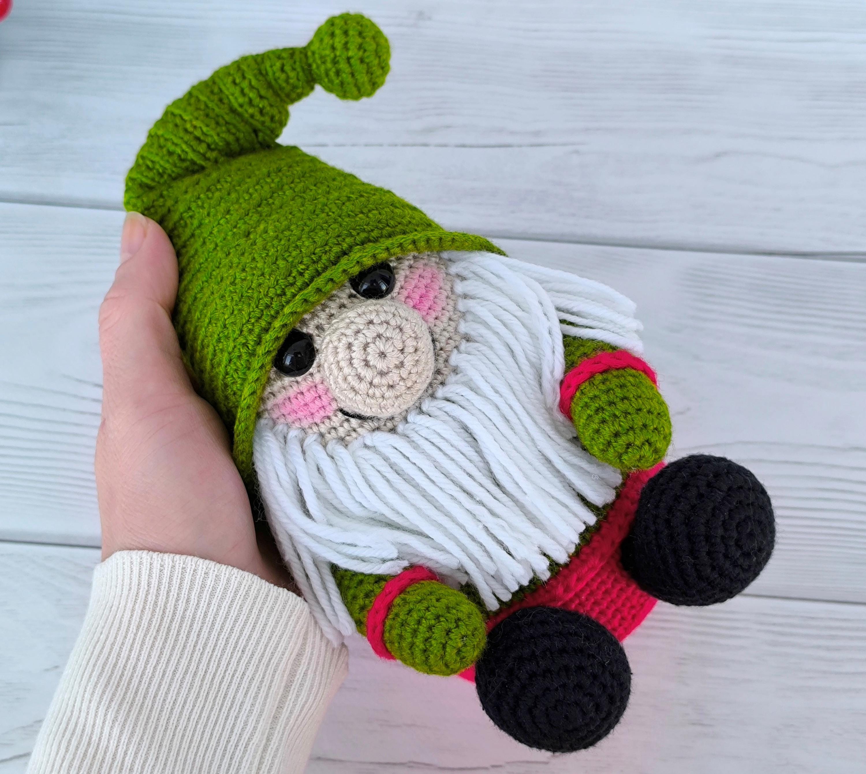 BARAKYEG Decorazioni Natalizie, Set di 2 Gnomi Natalizi con Indossare