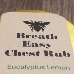 BREATH EASY Chest Rub