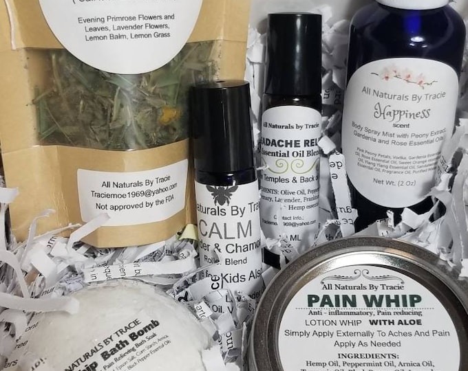 PMS Relief. Gift Box or Self Care. We All go through it!  Why not help Ease the Stress