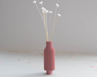 Moderne Vase für UNSEREN Geburtstagskranz  |  3D gedruckte Vase   |   Zubehör für Geburtstagsring  |  Vase für Geburtstagsteller