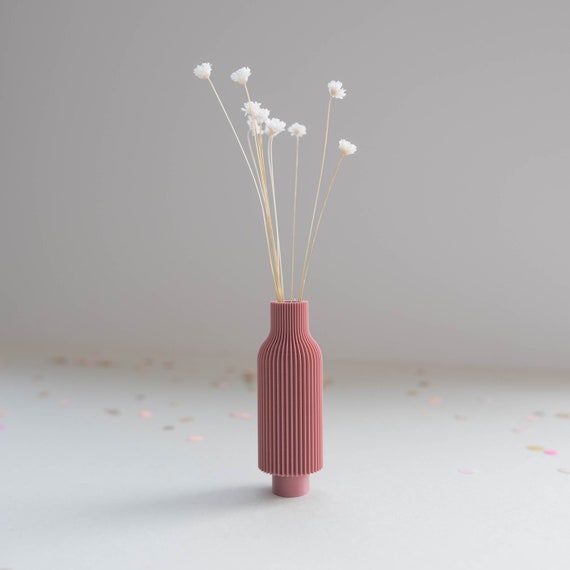 Moderne Vase für UNSEREN Geburtstagskranz  |  3D gedruckte Vase   |   Zubehör für Geburtstagsring  |  Vase für Geburtstagsteller