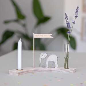 Vase for OUR birthday wreath | Accessories for birthday ring | Glass vase for birthday wreath