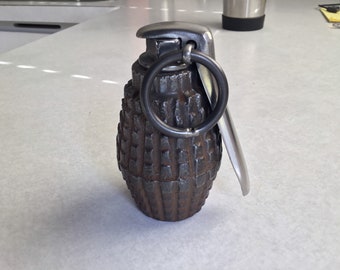 Chocolate Grenade Full Size SOLID Chocolate Hand Grenade in | Etsy