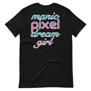 マニックピクセルドリームガールTシャツ // かわいいピクセルTシャツ