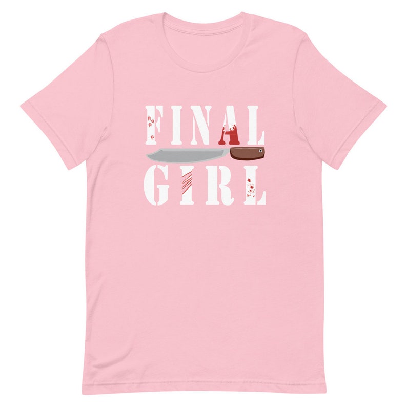 Final Girl TShirt Horror Movie Trope Tee Etsy
