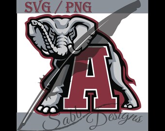 Download Alabama Elephant Svg Etsy