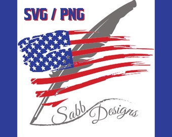 American Flag SVG & PNG