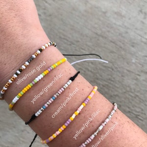 Adjustable Morse Code Bracelet